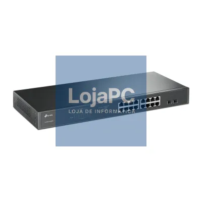 TP-LINK 16-Port Gigabit PoE+ Easy Smart Switch 16 Gigabit RJ45 Ports 2 SFP Slots 802.3at/af 192W PoE Power 1U 19inch Rack-mountable
