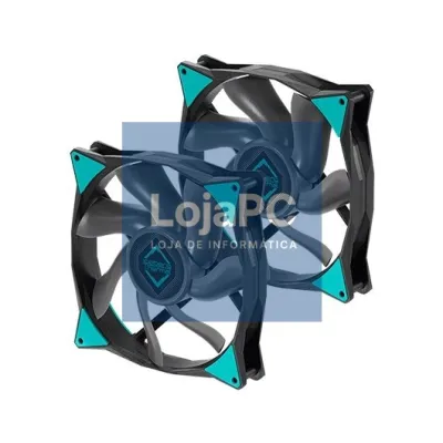 VENTILADOR 140X140 ICEBERG-THERMAL ICEGALE ARGB BLACK 2P