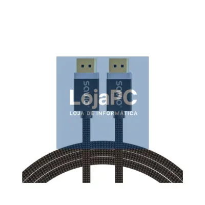 CABLE SAVIO DISPLAYPORT (M) - DISPLAYPORT (M) 2M