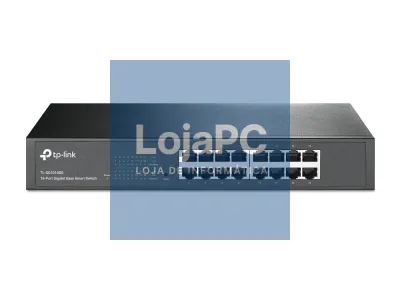 TP-LINK TL-SG1016DE Easy Smart Gigabit Switch 16x10/100/1000Mbps MTU/Port/Tag-based VLAN