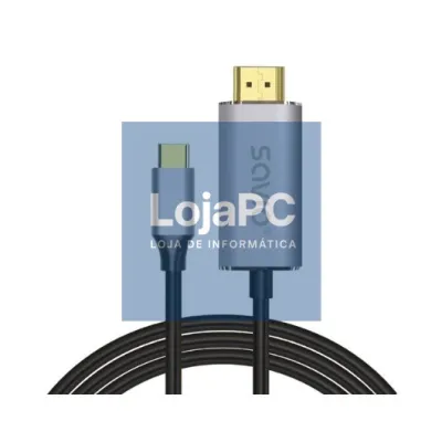 CABLE USB(C) - HDMI 2.0 4K 2M SAVIO CL-171