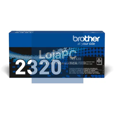 BROTHER TN2320 Toner black pentru HLL23xx/ DCPL25xx/MFCL27xx - 2.600 pagini