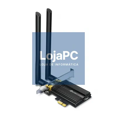 TP-LINK Archer TX50E AX3000 Wi-Fi 6 PCI Express Adapter Bluetooth 5.0 MU-MIMO 2x High Gain ext. antennas OFDMA